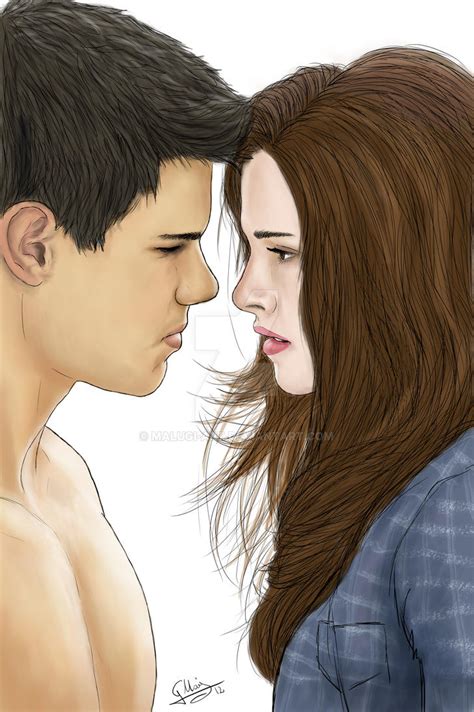 Jacob and Bella :B by Malugi-Art on DeviantArt