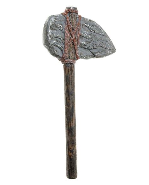 Neanderthal Stone Axe -Stone Age Weapons-Caveman Axe- Jurassic Weapon-Neanderthal Costume ...