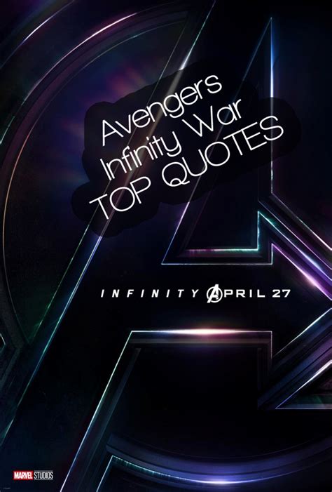 Avengers: Infinity War Quotes | War quotes, Avengers quotes, Best movie lines