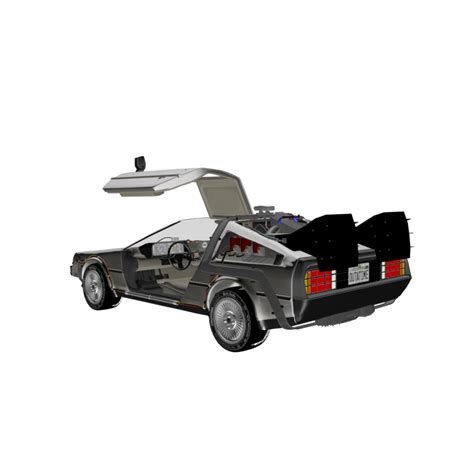 DeLorean DMC-12 - Design and Decorate Your Room in 3D