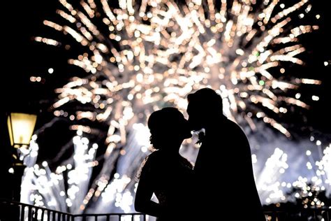 Kiss A classic fireworks kiss during Epcots IllumiNations. Photo: Beth ...