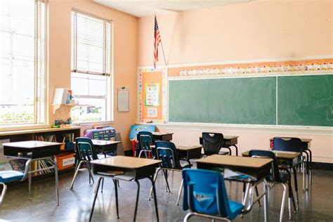 An American Flag Inside the Classroom · Free Stock Photo