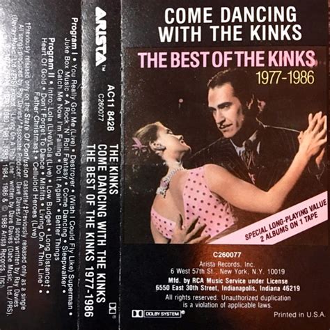 Come Dancing With The Kinks [1986 Video] - ddmaster