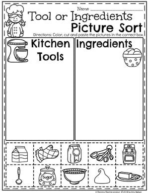 Preschool Cooking Theme - Planning Playtime