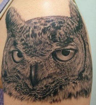 Scary Owl Tattoo | Tattoo Designs, Tattoo Pictures