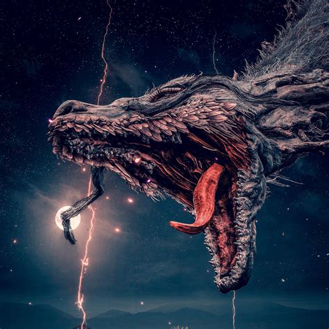 Divine Dragon #1 💙 ️ #virtualphotography | Ever paid attention to it's ...