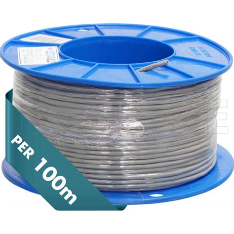 EAS7201P-100 | Electra 7/0.2 1 Pair Overall Shielded Multicore Cable 100 Metre Drum