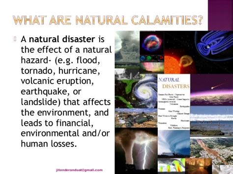 Natural Calamities