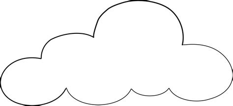 Free Printable Cloud Coloring Pages For Kids