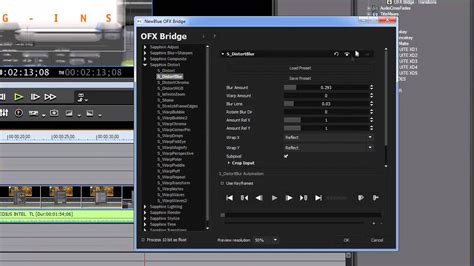 EDIUS 7 Work OFX Plugins - YouTube