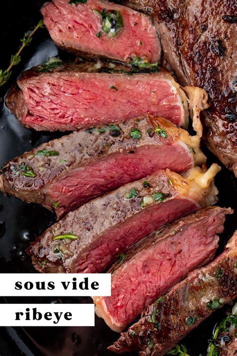 Sous vide ribeye – Artofit