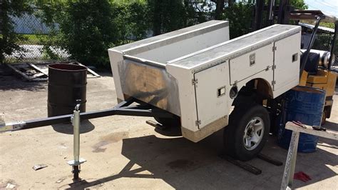 For Sale - Fiberglass Mini Truck Service Bed Trailer For Sale-Houston ...