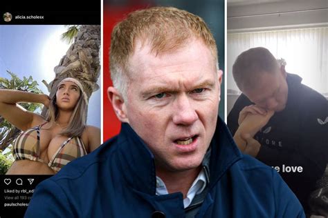 Paul Scholes' comments on daughter's posts revealed after toenail clip