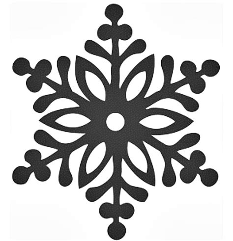 Snowflake outline - metfas