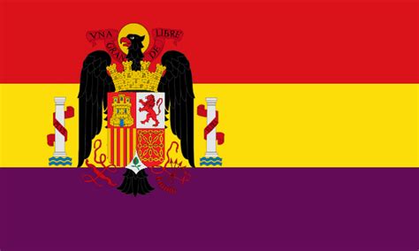 Flag of the Francoist Spain if Franco had not dissolved the republic : r/vexillology