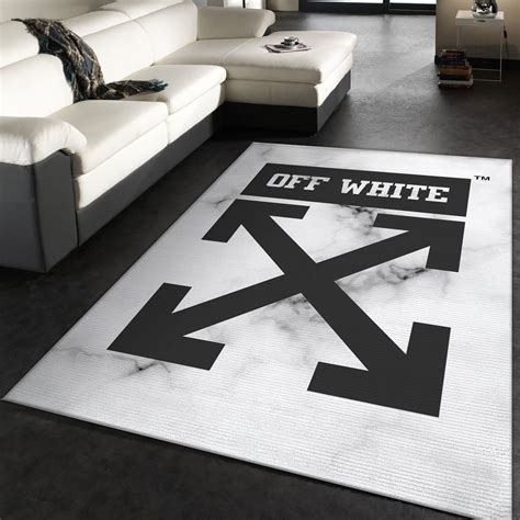 Off White Rectangle Area Rug Carpet - REVER LAVIE