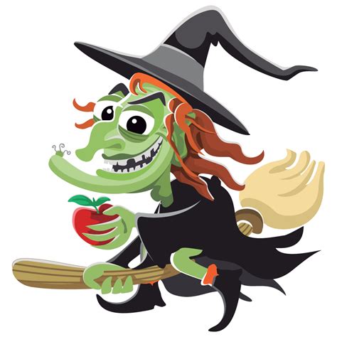 Laughing Witch Clipart For Kids