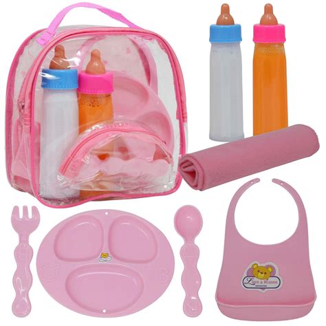 Baby Doll Accessories,Doll Magic Bottles and Doll Feeding Set in a Bag - Walmart.com