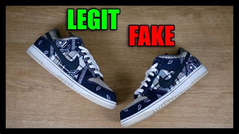 Legit vs Fake Dunk x Travis Scott. Cactus Jack Originali & False - YouTube