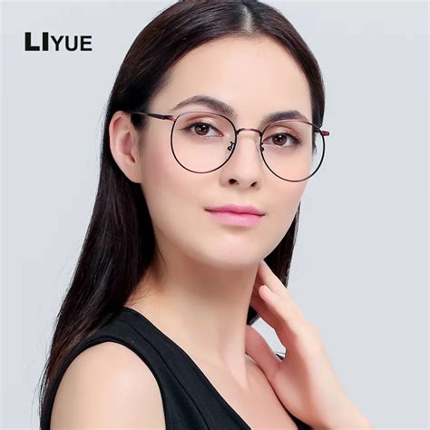 LIYUE Retro eyewear frame women optical eyeglasses computer glasses ...