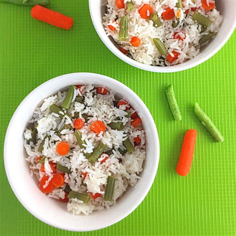 Vegetable rice Recipe (White Rice with vegetables) - My Diaspora Kitchen