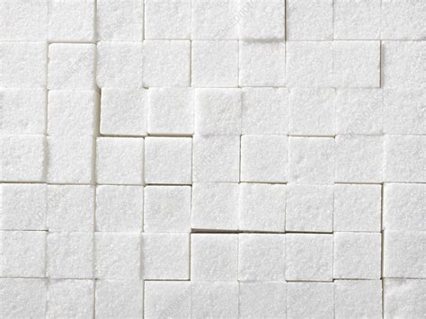 White sugar cubes - Stock Image - F022/3425 - Science Photo Library