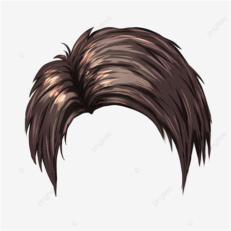 Mens Hairstyles Clipart Vector, Thick Coat Style Hair Clipart Men Hairstyles, Hairstyle, Men ...