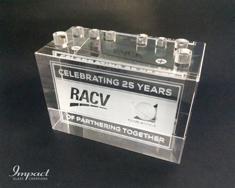 RACV Crystal Battery - Bespoke Design| Glass Creations