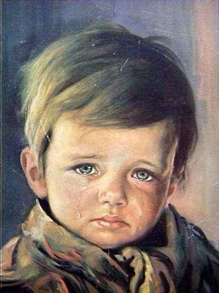 crying boy painting south africa - Alive And Well Podcast Picture Archive