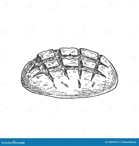 Sourdough Bread Logo Design Vector Illustration | CartoonDealer.com ...