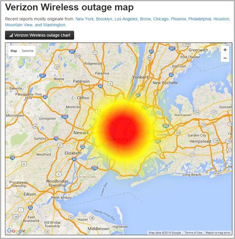 Cellphone not working? Verizon Wireless suffers outage in New York City ...