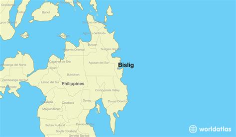 Where is Bislig, The Philippines? / Bislig, Caraga Map - WorldAtlas.com