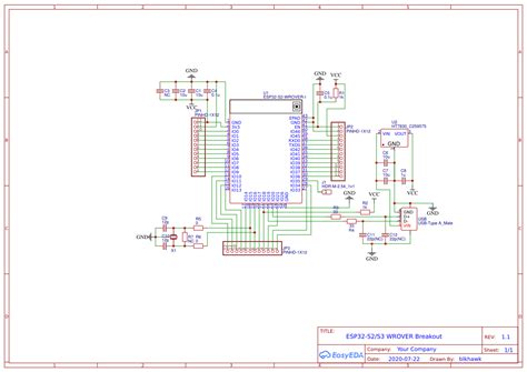 ESP32-S2 Breakout - OSHWLab