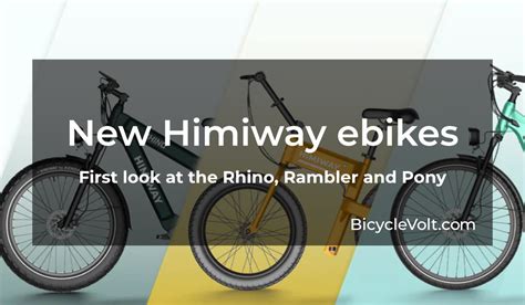 3 Amazing New eBikes From Himiway – Which Will You Choose?