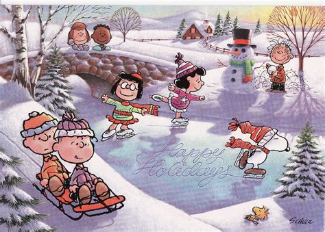 Happy Holidays | Snoopy christmas, Charlie brown and snoopy, Charlie ...