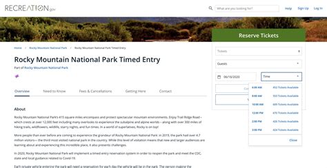 What were timed entry reservations like in Rocky Mountain National Park in 2021? | Camping and ...