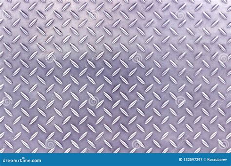 Metal floor plate pattern stock image. Image of metallic - 132597297