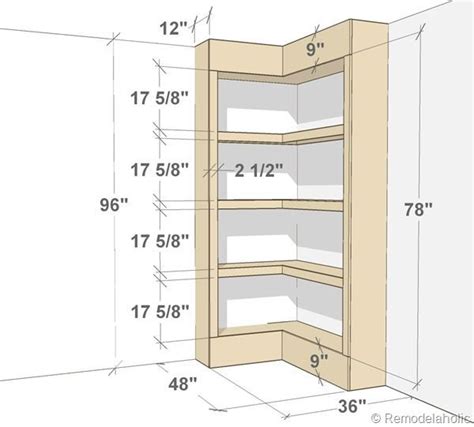 Build Your Own Corner Bookshelves | Bookshelves diy, Corner bookshelves, Remodel bedroom