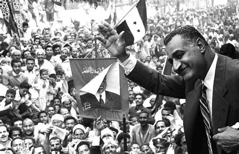 Egyptian President Gamal Abdel Nasser in Mansoura in Egypt image - Free ...