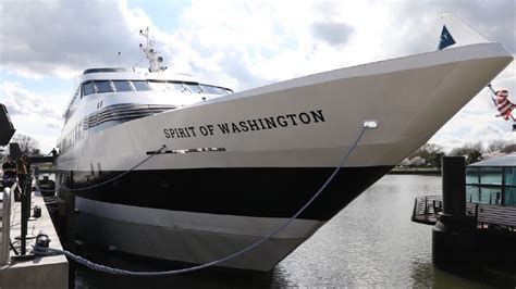 The Wharf's newest yacht is welcomed to D.C. with a sunset dinner ...