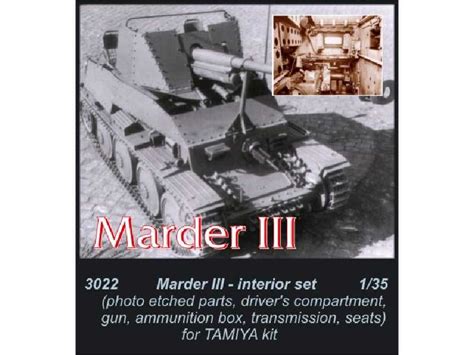 Marder III interior set