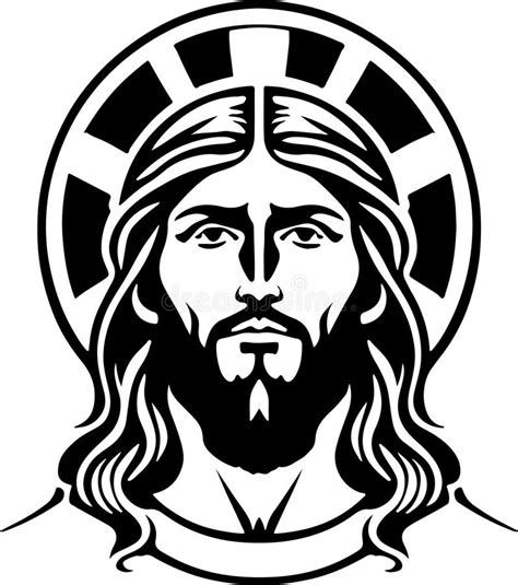 Breathtaking Lovely Vector Art Holy Christ Emblem Stock Vector ...