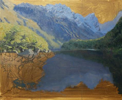 How to Paint This New Zealand Landscape Scene | Landscape paintings, Landscape, Large painting