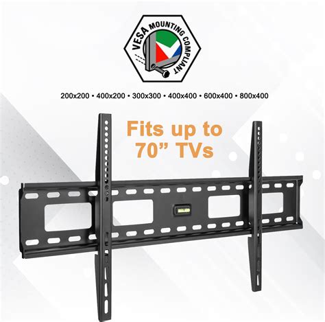 Ultra Slim Flat TV Wall Mount Bracket for Samsung 70" Class CU7000 ...