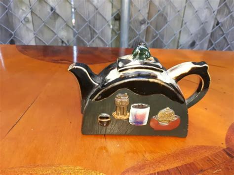 ANTIQUE JAPANESE SUMIDA Gawa Ceramic Teapot $220.00 - PicClick