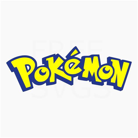 Pokemon Logo FREE SVG File - Free SVG Cut Files