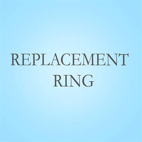 Replacement Ring - Etsy