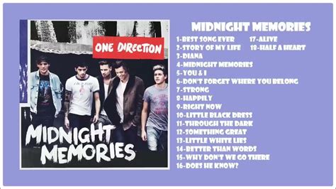 One Direction - Midnight Memories Full Album - YouTube