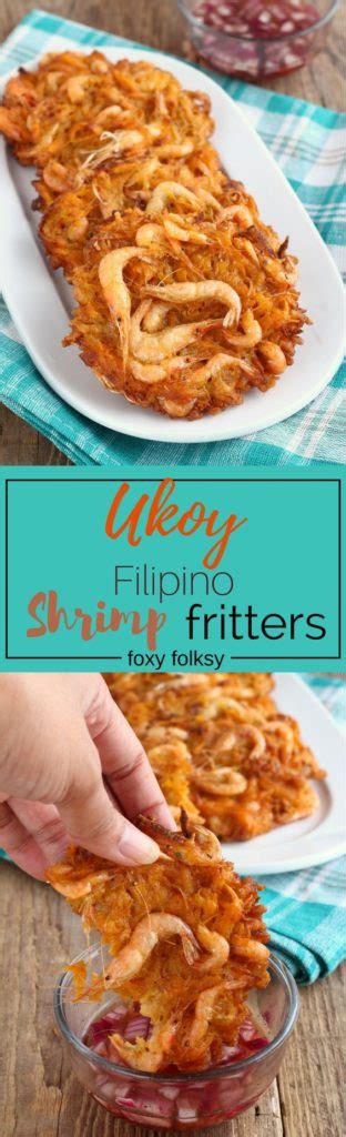 Ukoy Recipe - Filipino Shrimp Fritters - Foxy Folksy