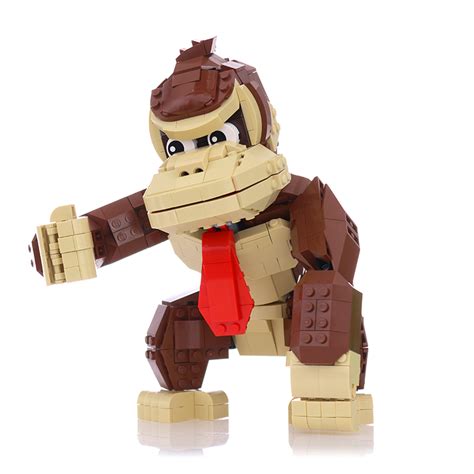 Instructions/Parts List for Custom LEGO Nintendo Donkey Kong Figure ...